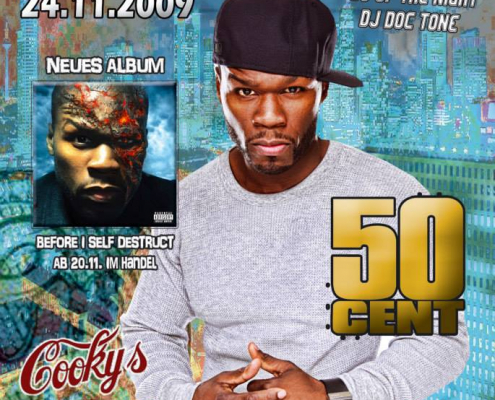 50 Cent Record Release Party Frankfurt