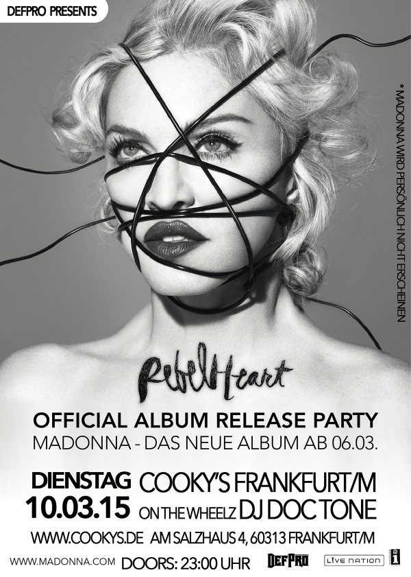 Madonna Record Release Party Frankfurt