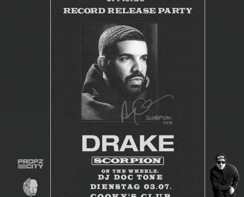 Drake Scorpio Record Release Party Frankfurt