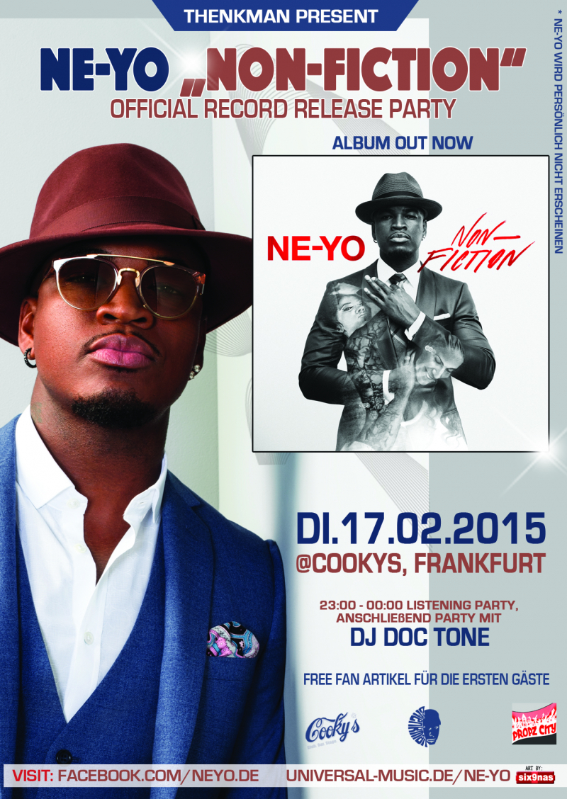 Ne-Yo Libra Scala  Record Release Party Frankfurt