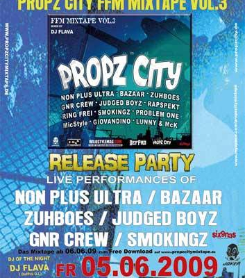 propz city Ffm mixtape vol.3 party