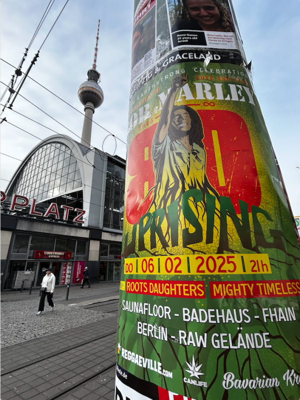 Bob Marley Berlin Billboard