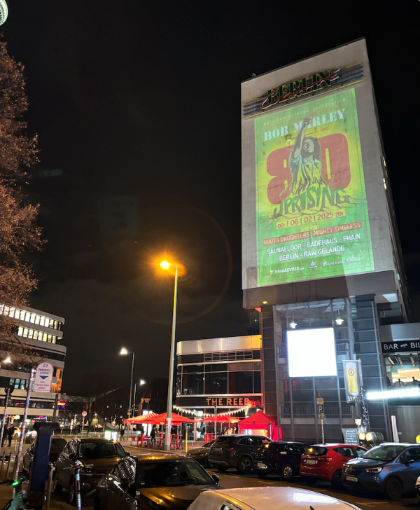 Bob Marley Berlin Billboard