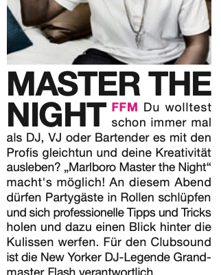 Grandmaster Flash Artikel